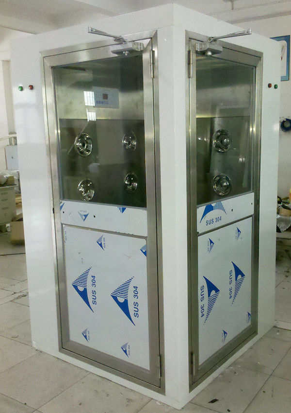 L schreiben GMP sauberes Luft-Luft Duschsystem, Luft-Duschen für Reinräume mit Breite 800mm 0